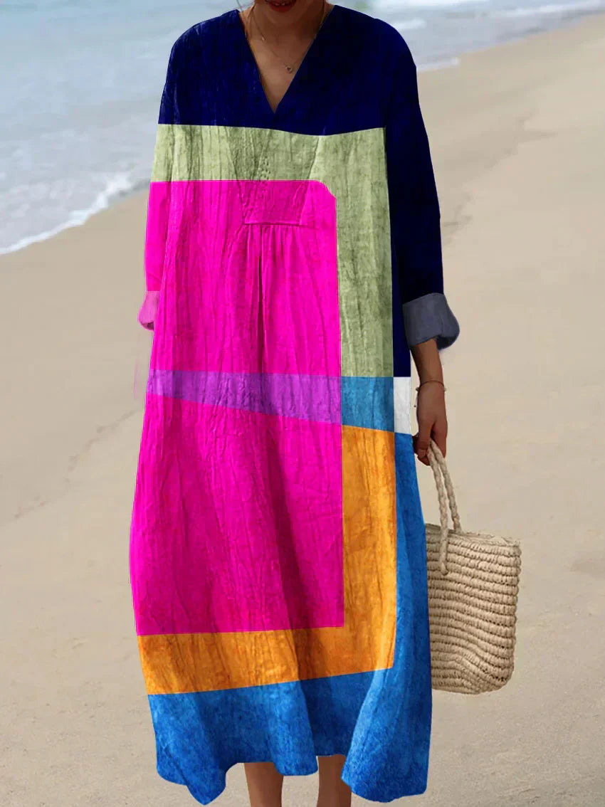 ELARA™ | KUNST- geïnspireerde JURK