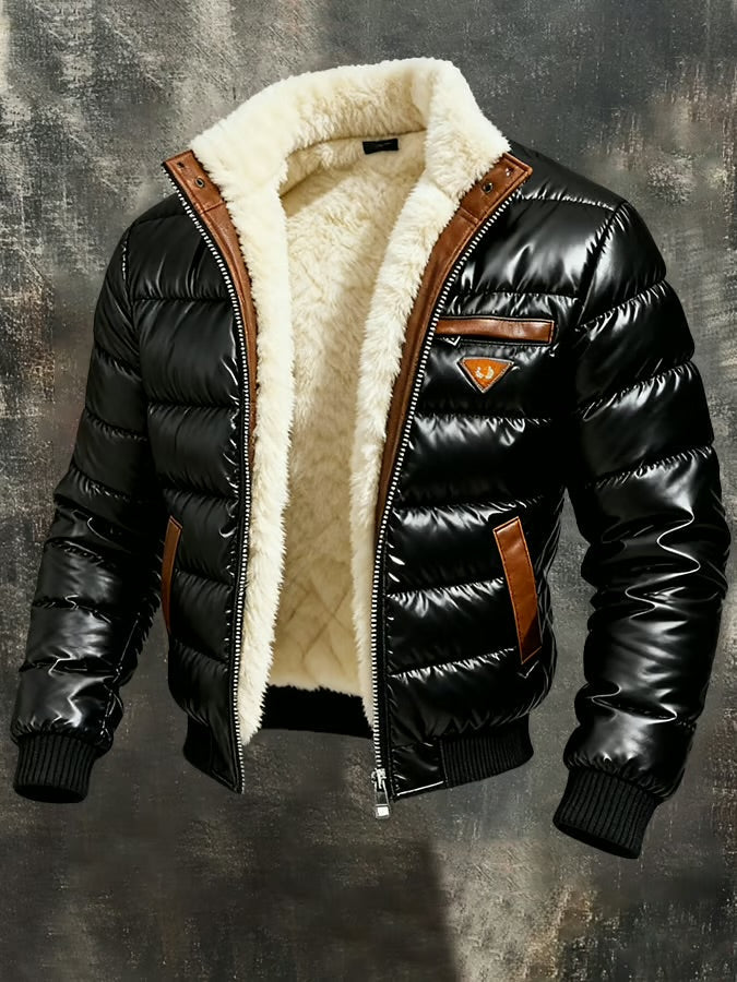 MATHIS - SHERPA-JACKET VOOR HEREN