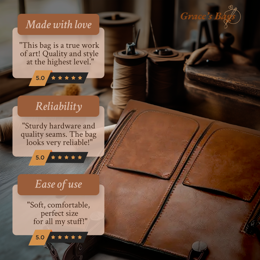 Ona's tijdloze elegantie | Tijdloze en onverwoestbare handtas