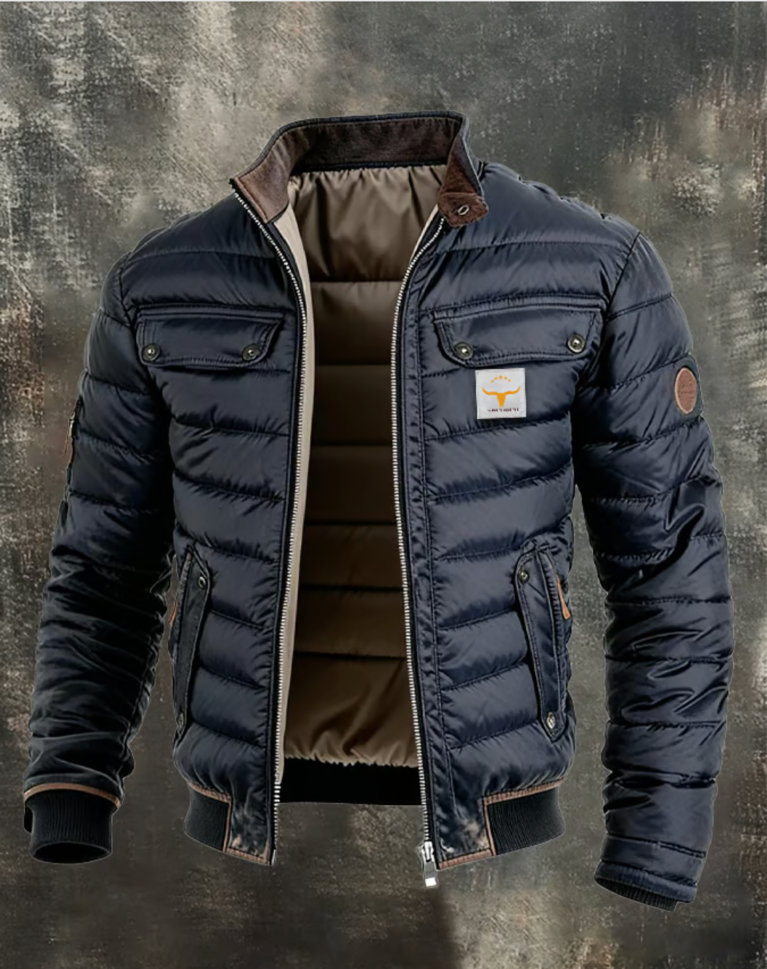 MATHIS - GEWATTEERDE FLEECE JAS VOOR HEREN