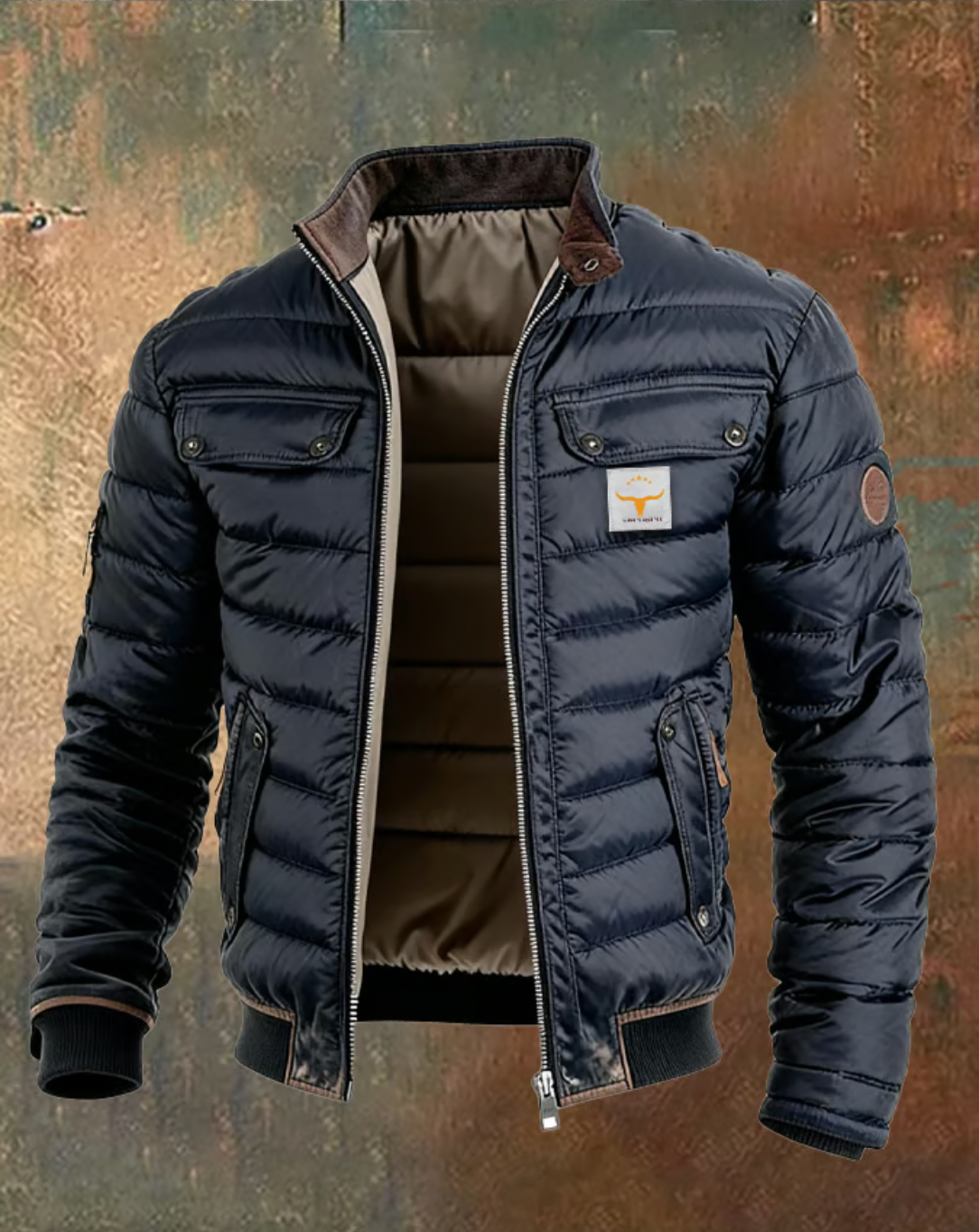 MATHIS - GEWATTEERDE FLEECE JAS VOOR HEREN