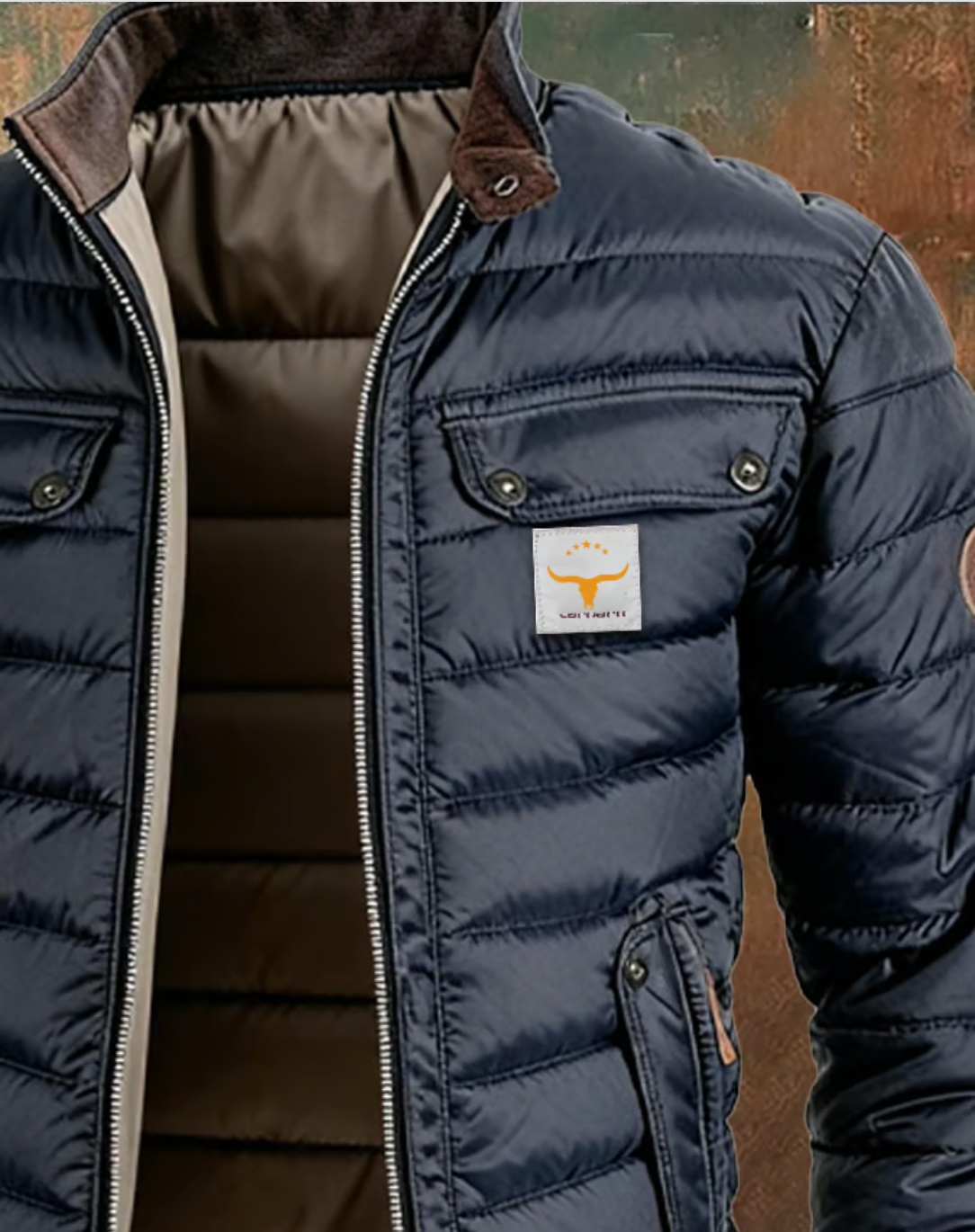 MATHIS - GEWATTEERDE FLEECE JAS VOOR HEREN