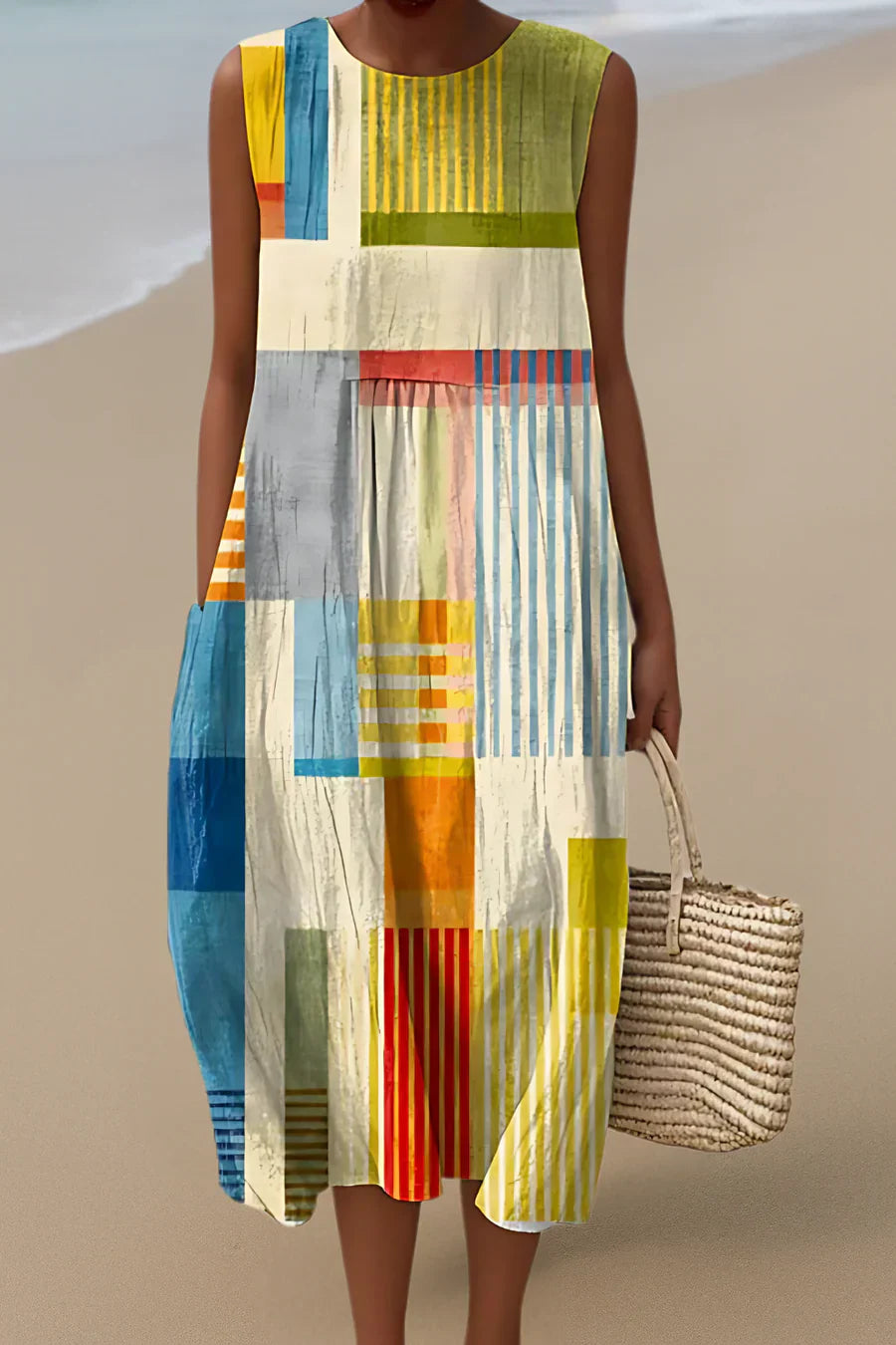 ELARA™ | ROBE PATCHWORK MODERN