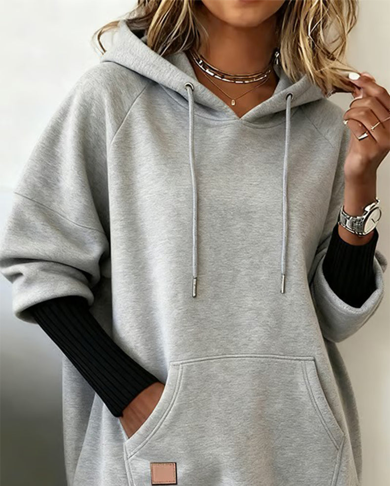 Casual Stijlvolle Losse Hoodie