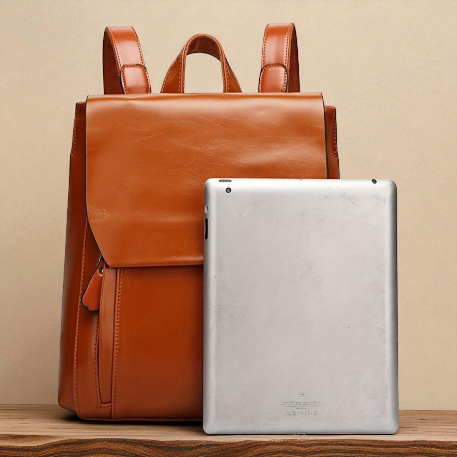 Vintagestijl rugzak met een ruige uitstraling Klara