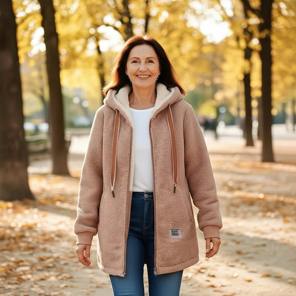 Denise - Pluche Cardigan