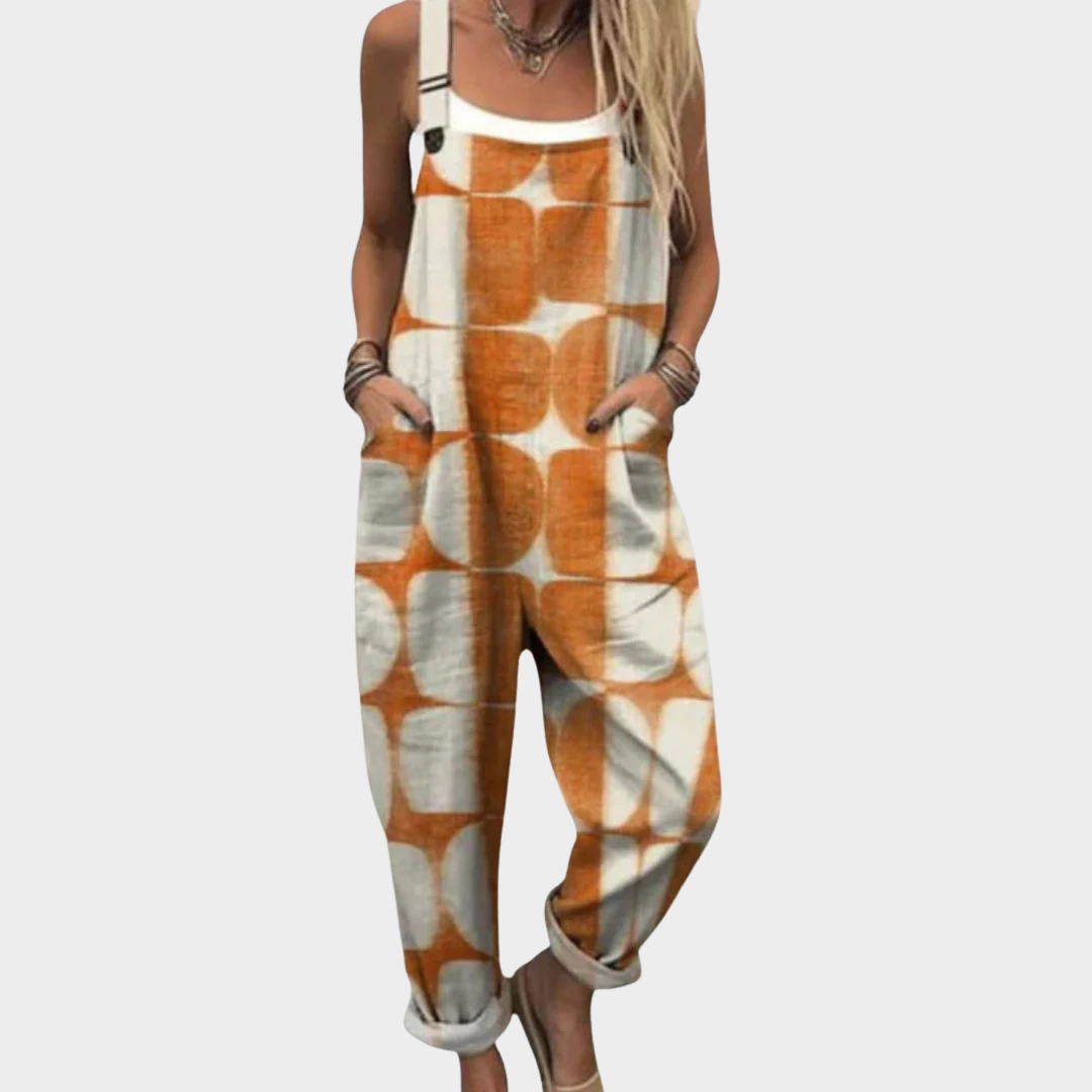 Lotte – Comfortabele Overall met Print