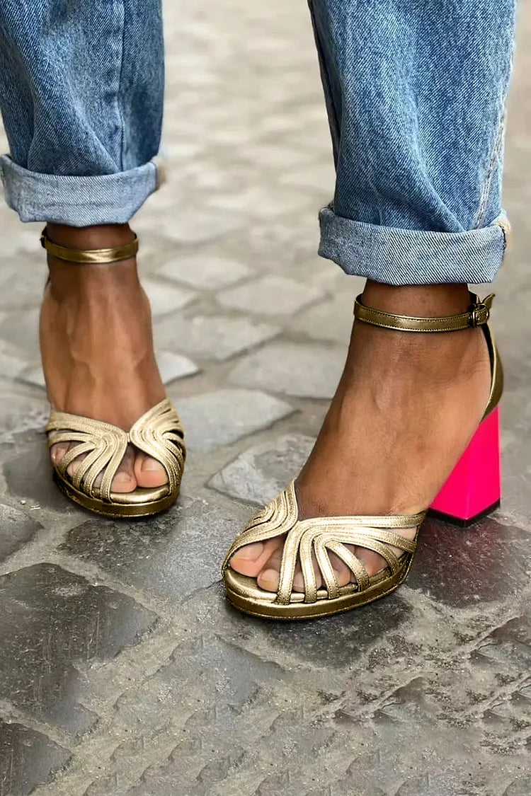 Contrast Hak Sandalen