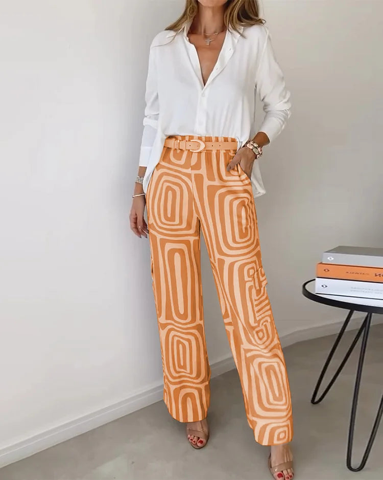 Lysa – Comfortabele Stijlvolle Broek (met Gratis Blouse)