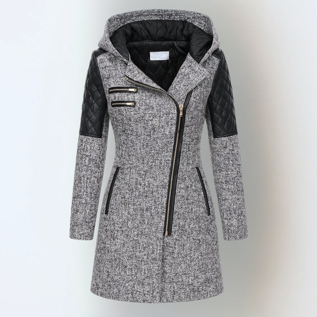 Noor – Gewatteerde Winterjas met Ritssluiting