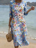 Melissa | Comfortabele en Elegante Midi-Jurk