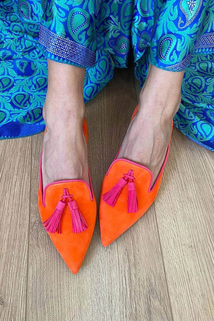 Loafer met Elegante Kwastjes
