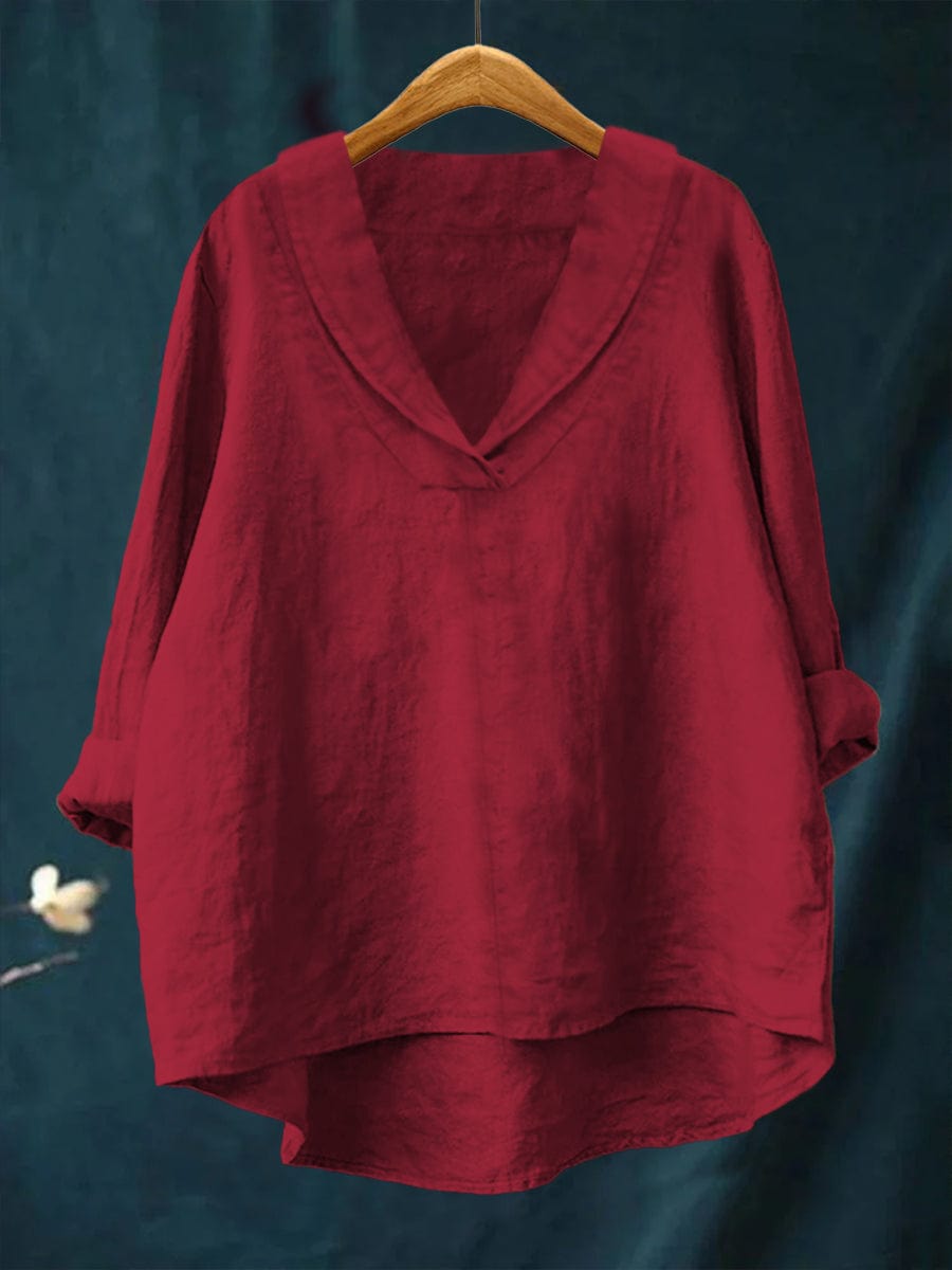 Samantha | Elegante Linnen Zomerblouse
