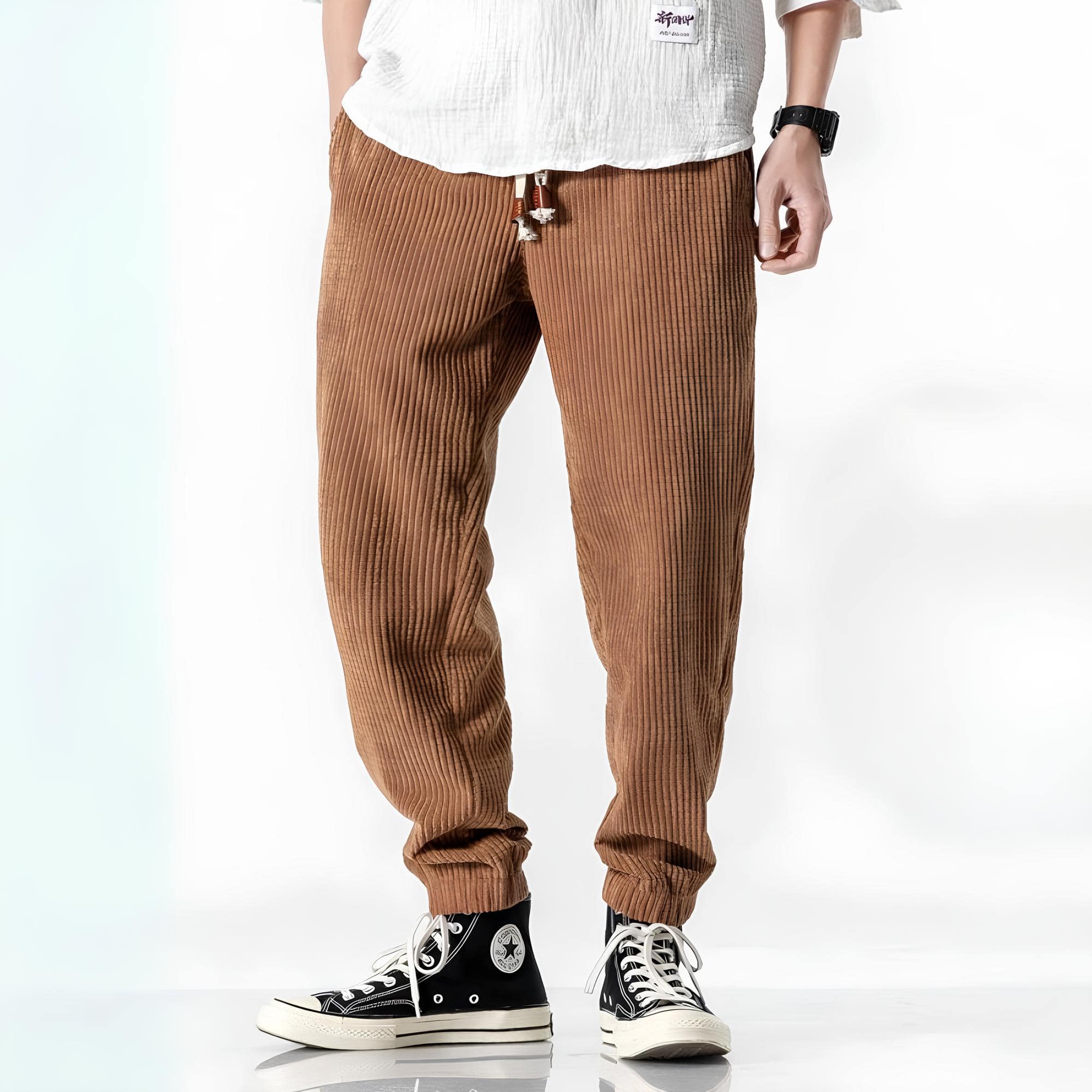 Dirk - Moderne Corduroy Broek