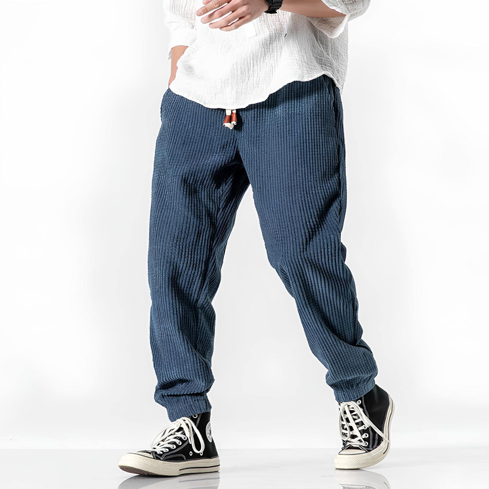 Dirk - Moderne Corduroy Broek