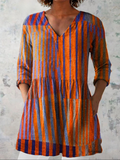 Nadia | Lange V-hals blouse