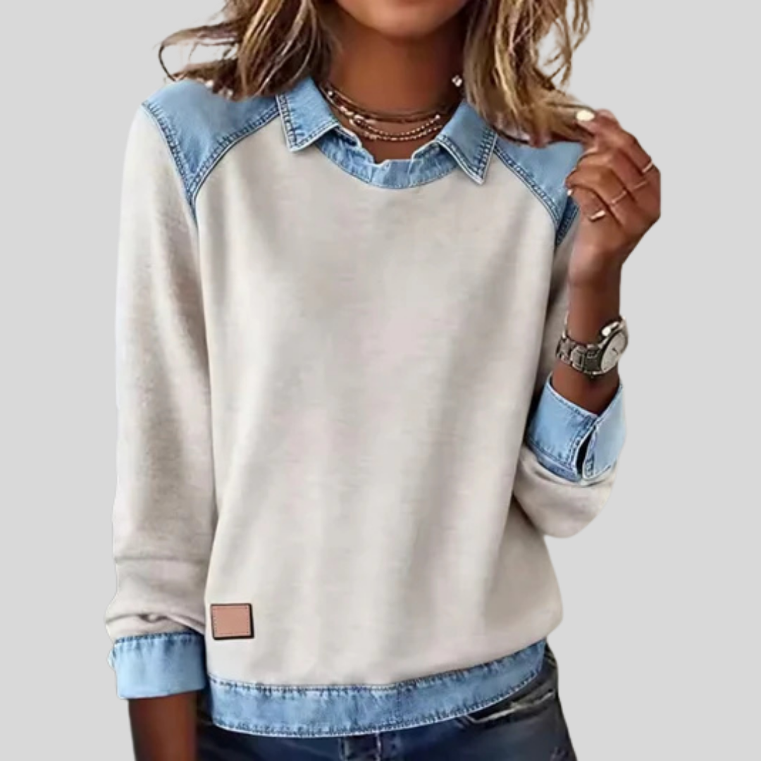 Fleur - Casual Trui Blouse