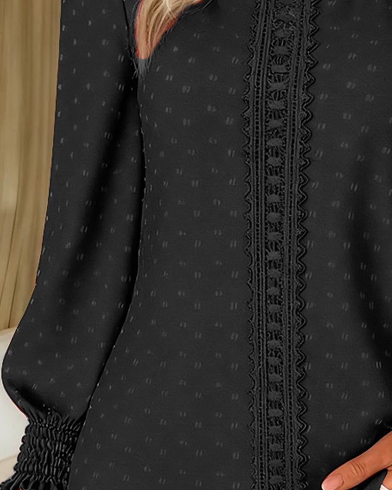 Femke - Elegante Top met Lange Mouwen