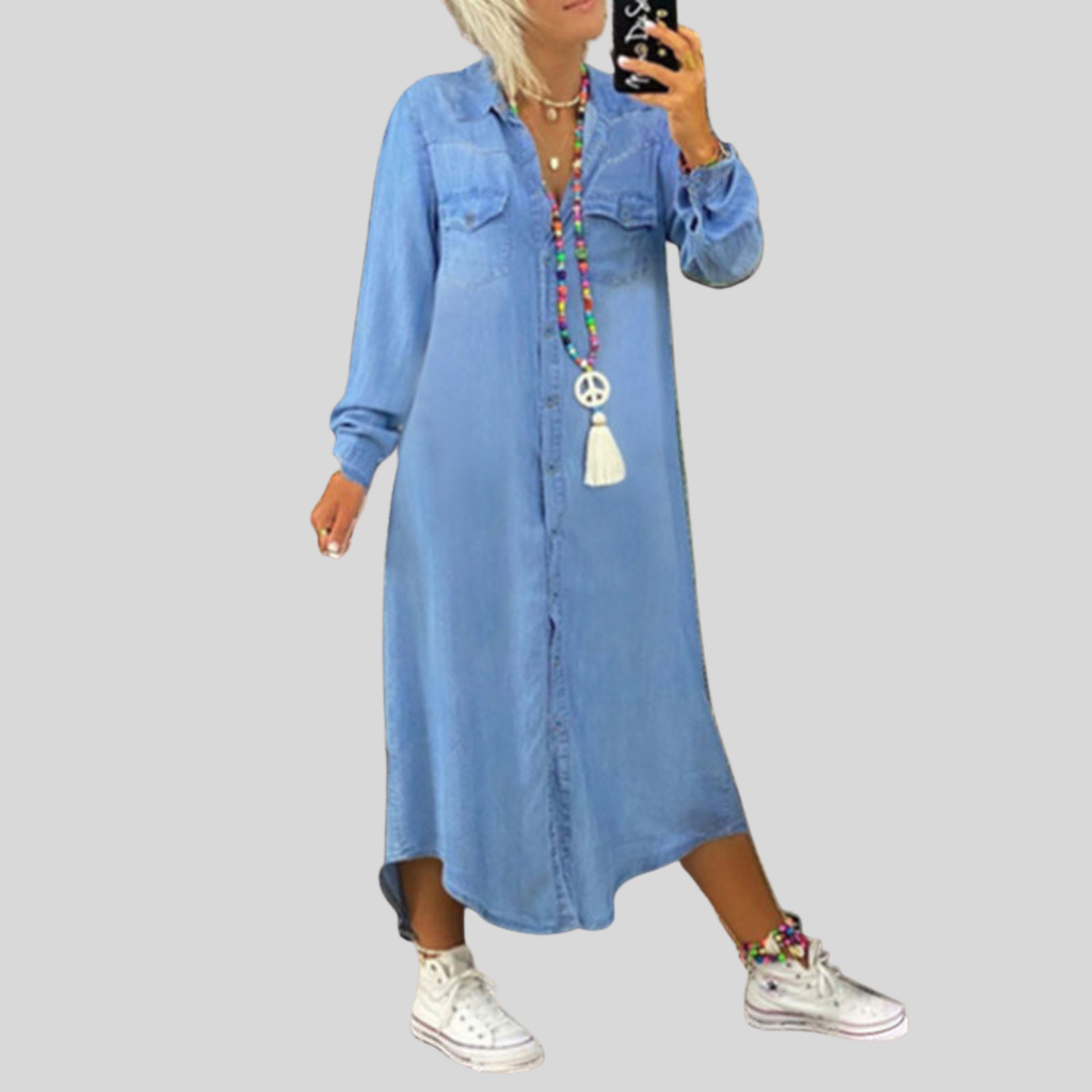 Eva - Denim Jurk