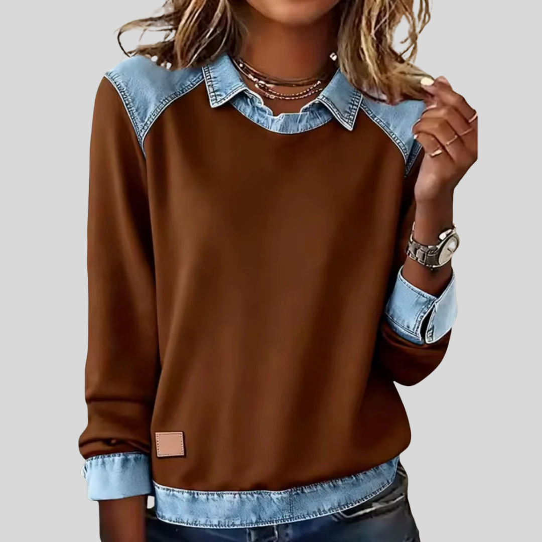 Fleur - Casual Trui Blouse