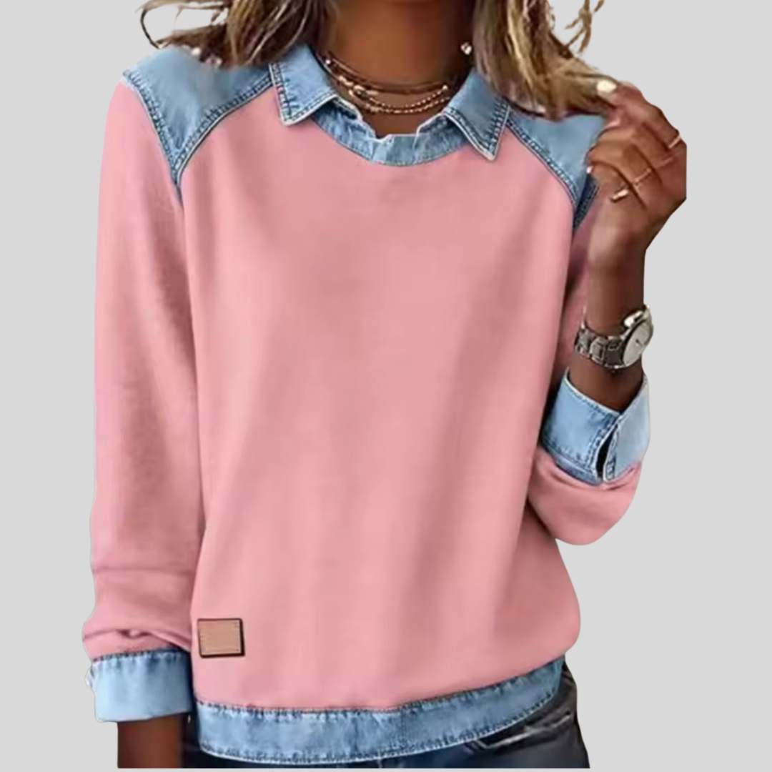 Fleur - Casual Trui Blouse