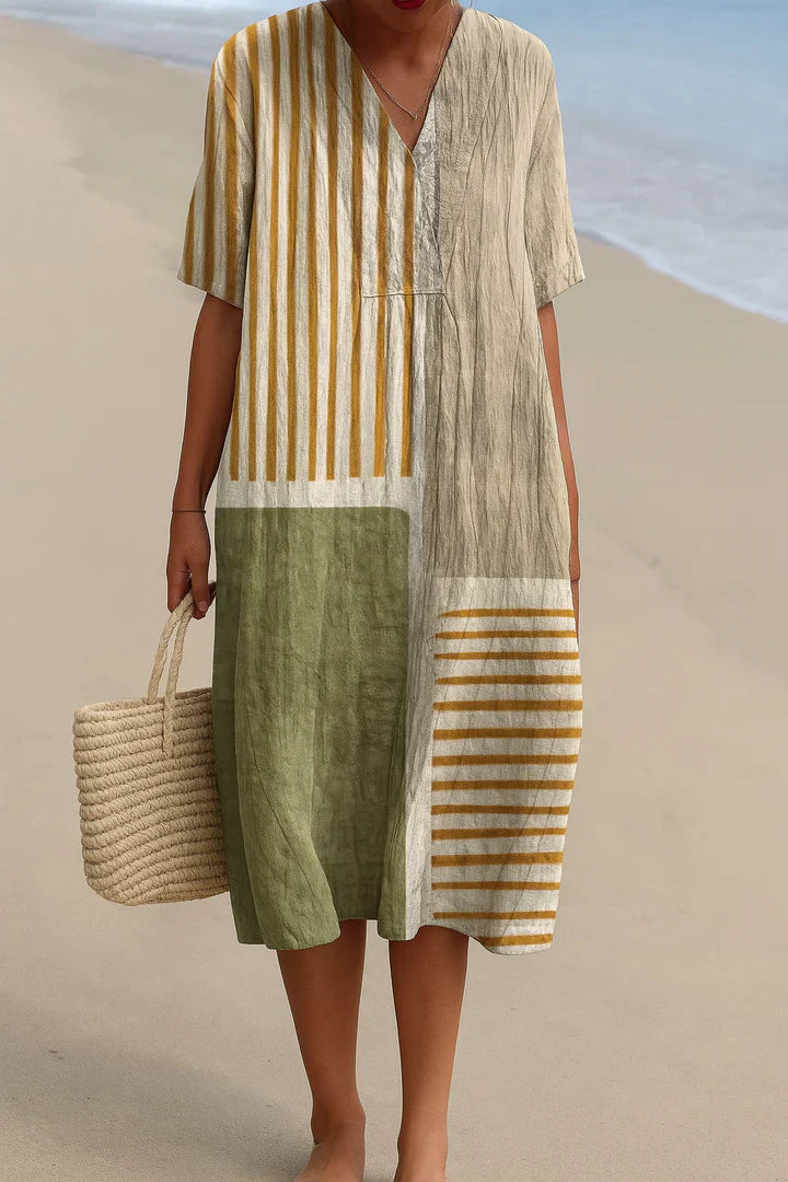 ELARA™ | KUNST-INSPIRERENDE JURK