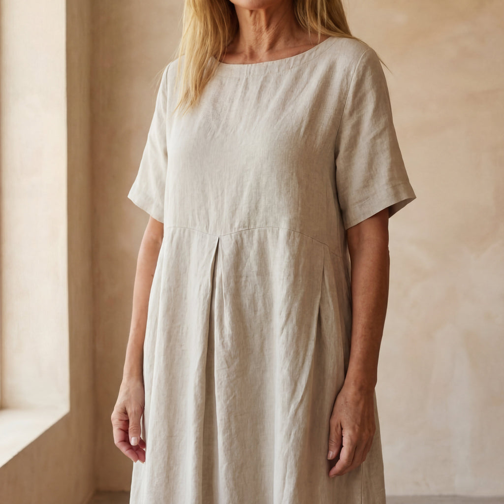 Anna - Comfortabele Katoenen Jurk