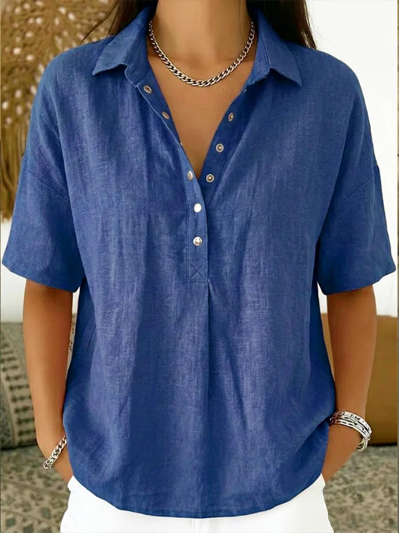 Ava – Button-Up Blouse