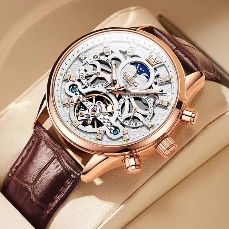 Analoog Quartz Horloge – Olsen & Olsen
