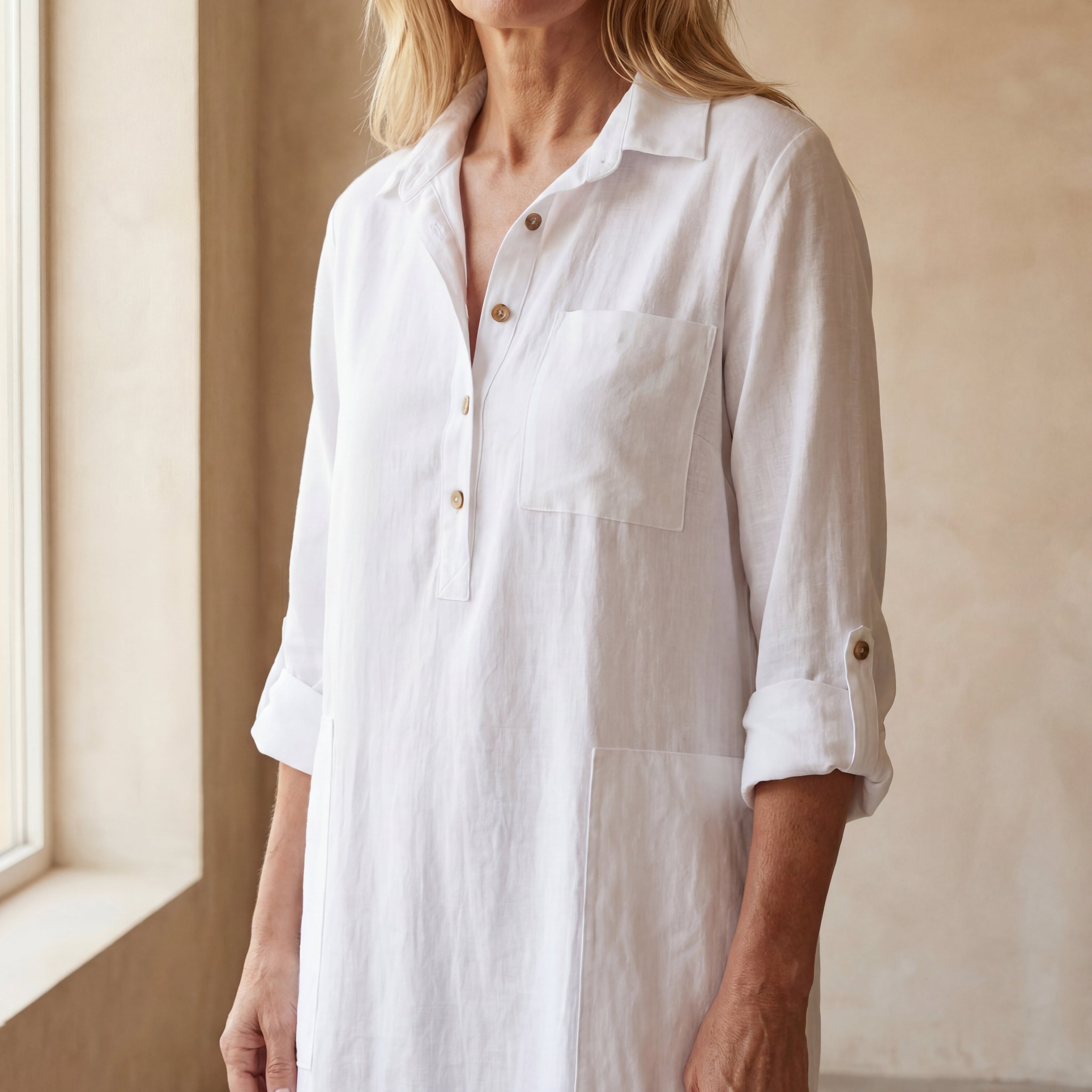 Sanne - Boho Katoenen Jurk