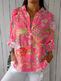 Floriana – Tropische Bloemen Blouse