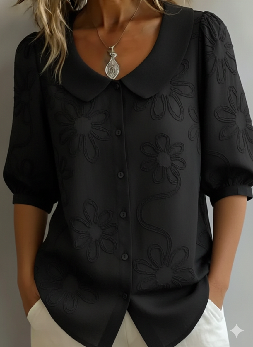 Esmee - Lichte Blouse met Bloemenprint