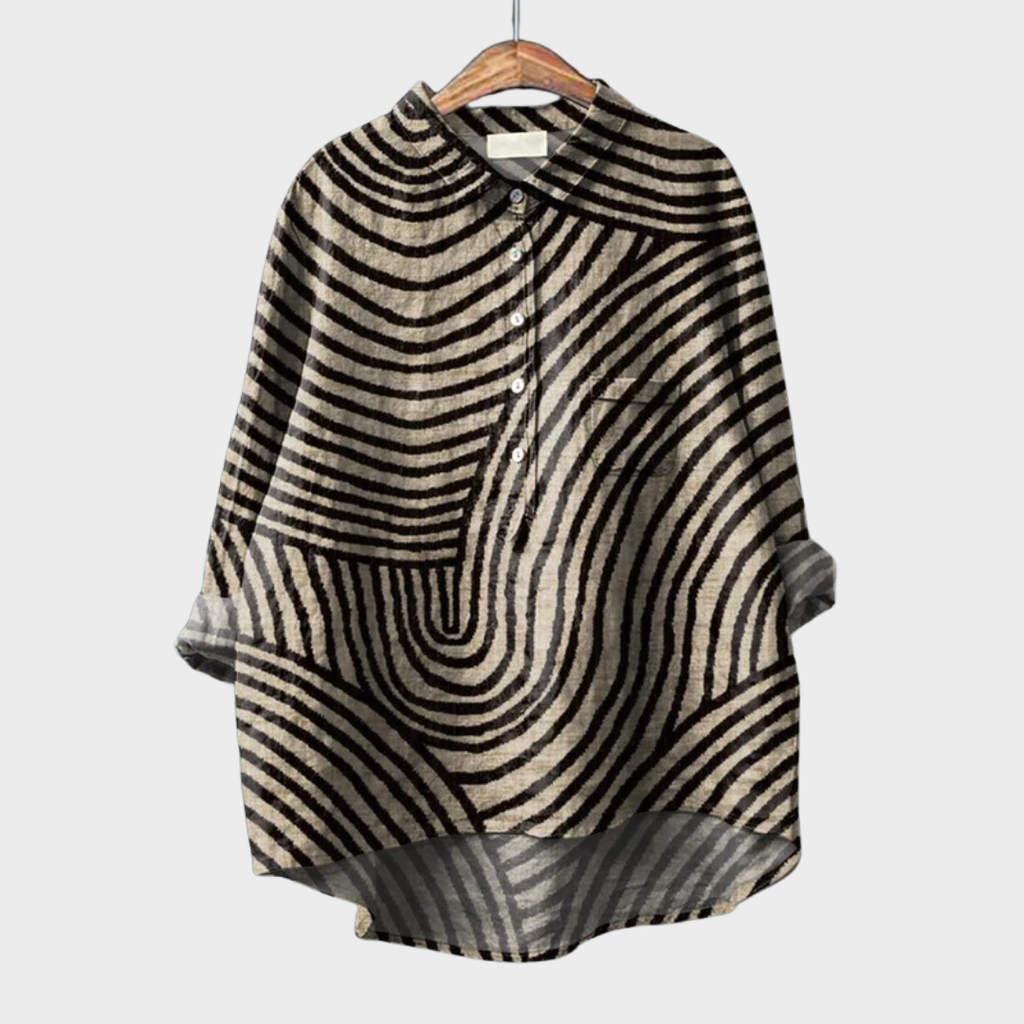 Melina | Elegante Linnen Zomerblouse