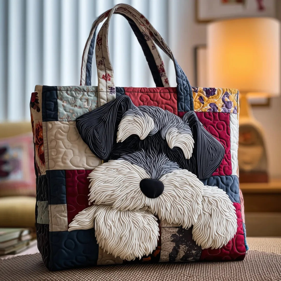 Gewatteerde Tas Schnauzer