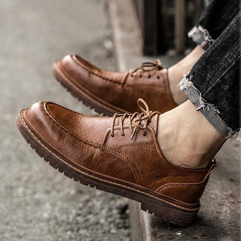 Nolan - Westwell Lage Schoenen van Echt Leer