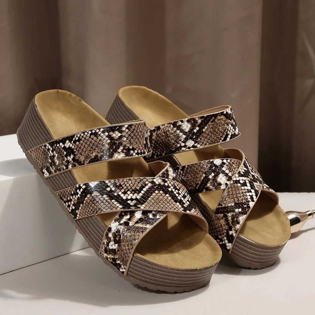 Fleur – Leren Sandalen met Ondersteunende Pasvorm