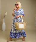 Maud – Elegante Bloemenjurk