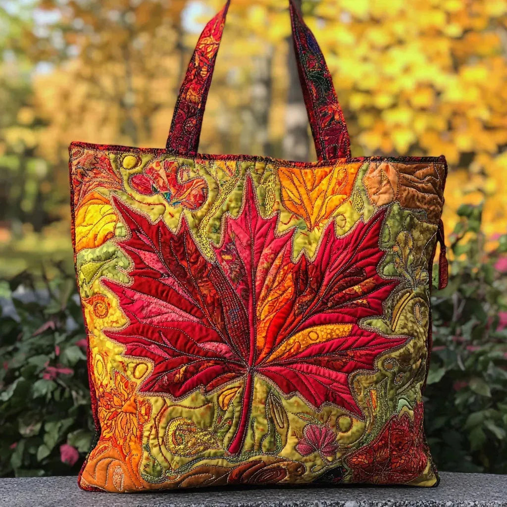 Gewatteerde Tas Esdoorn Zonsondergang