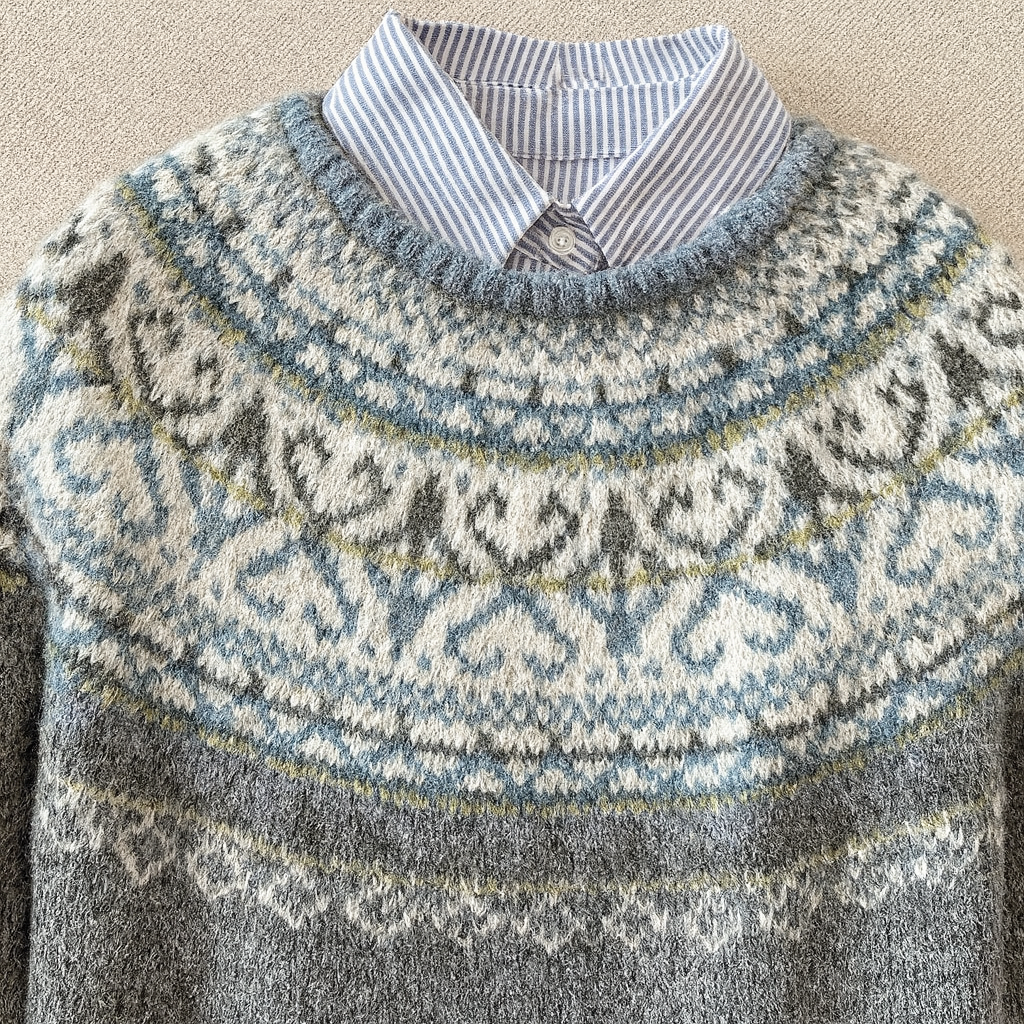 Eline - Elegante Vintage Trui