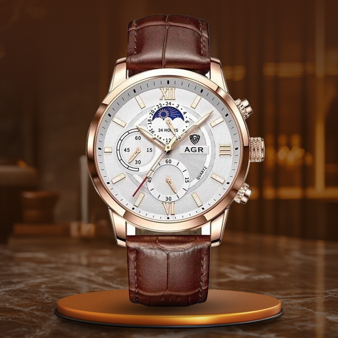 Luxe Quartz Chronograaf Horloge - Olsen & Olsen
