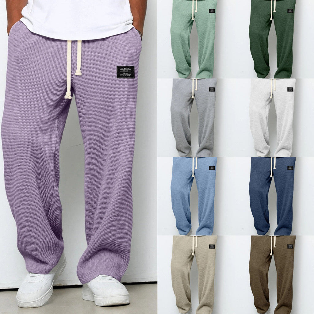 Brian | Comfort Fit Broek - Zacht, Ademend & Stijlvol (Lichtblauw)