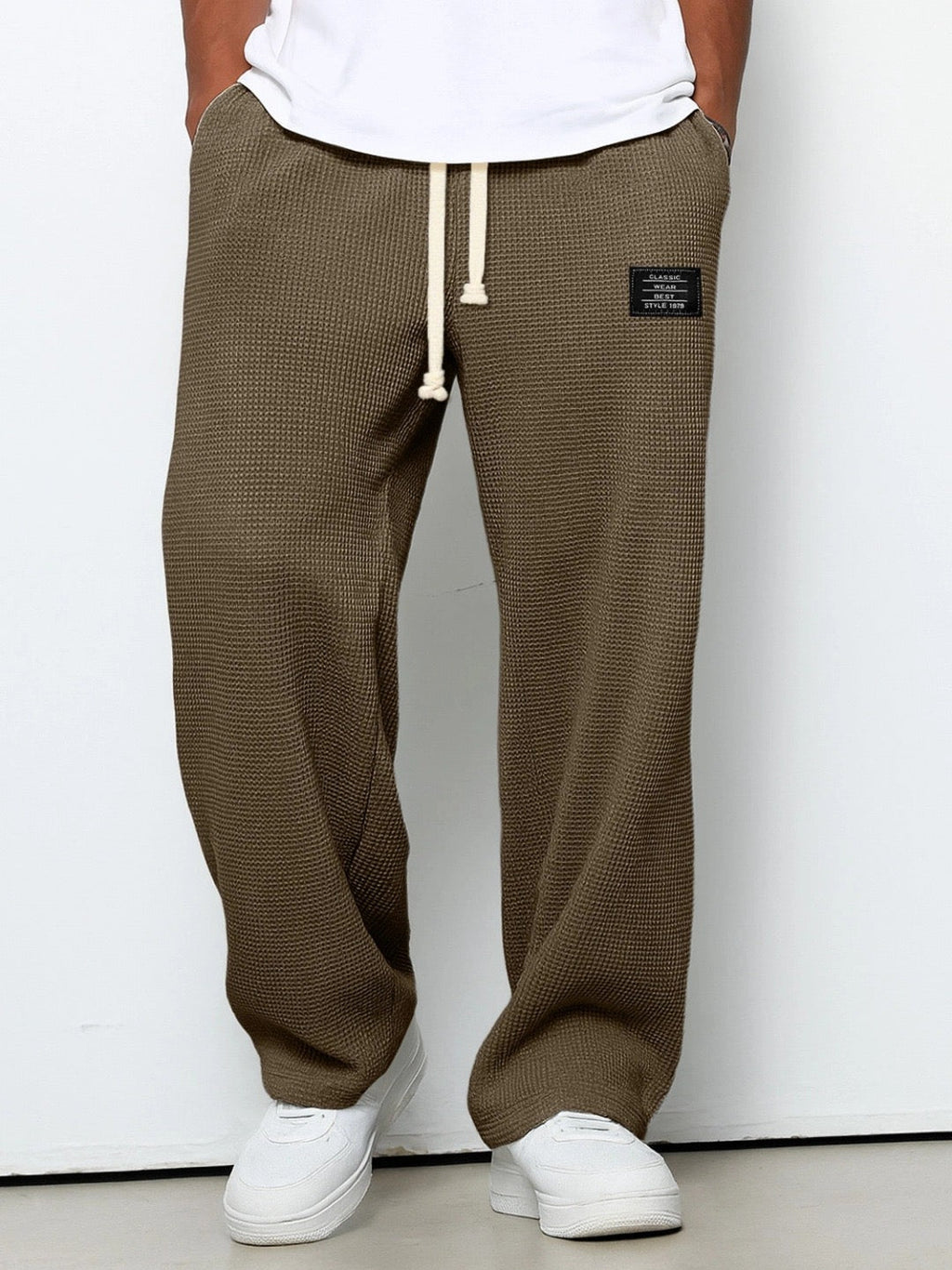 Brian | Comfort Fit Broek - Zacht, Ademend & Stijlvol (Bruin)