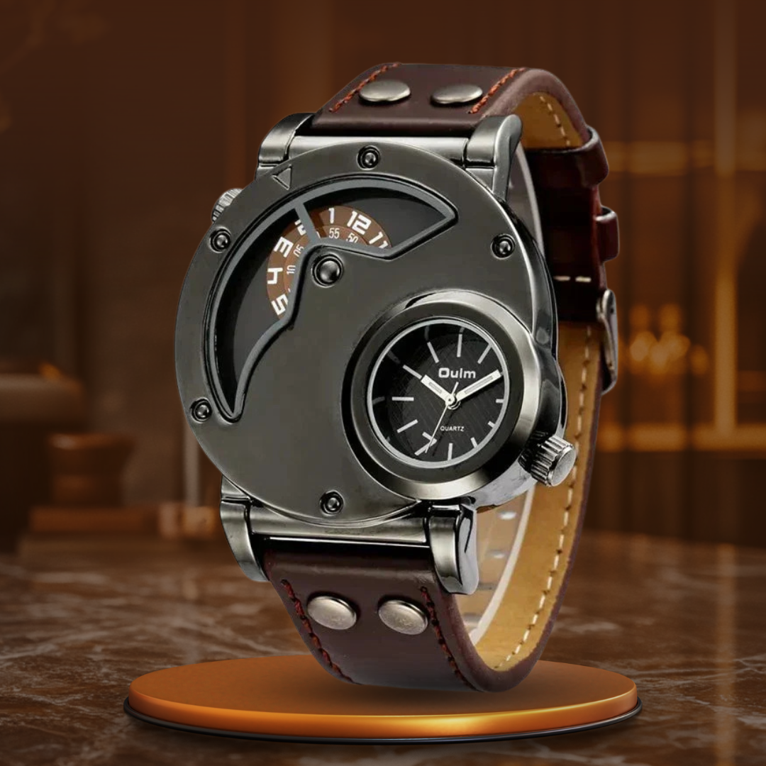 Quartz Dual Time Luxe – Olsen & Olsen
