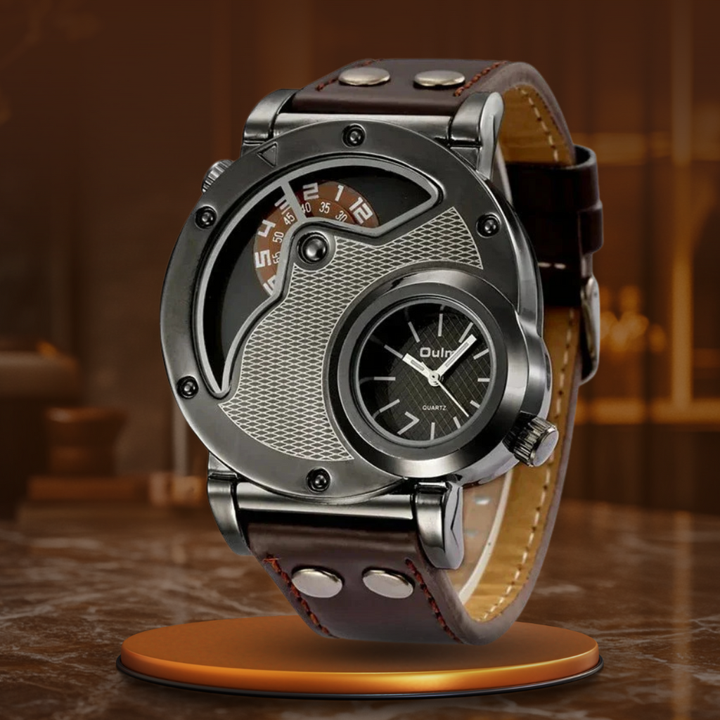 Quartz Dual Time Luxe – Olsen & Olsen