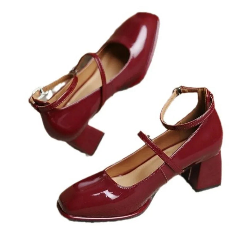 Klara - Elegante Pumps Met Enkelbandje