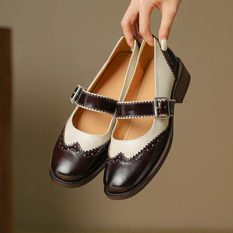 Mia - Leren Mary Janes
