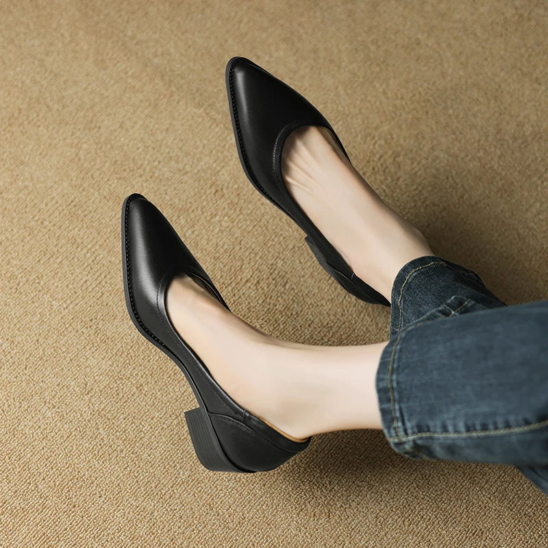 Nova - Schoenen met Middelhoge Hak