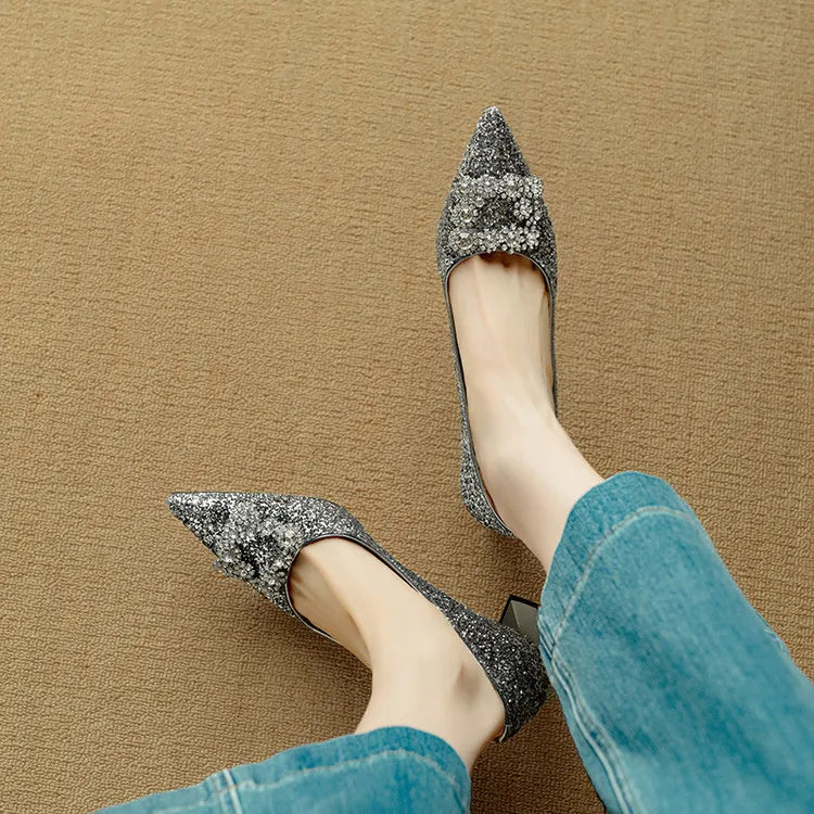Gloria - Glitter Pumps