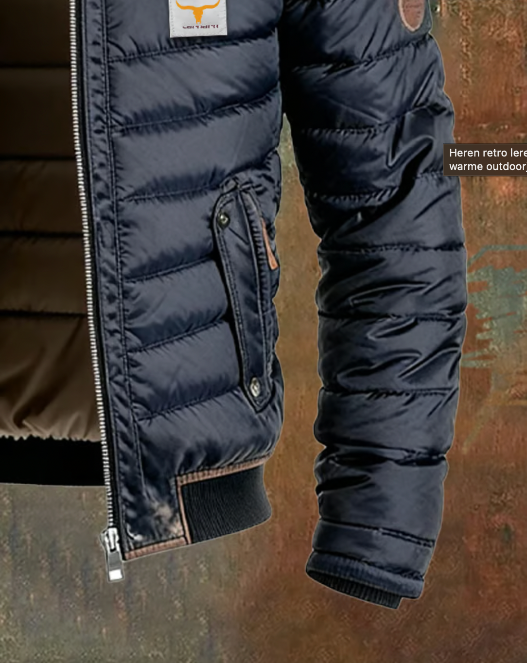 MATHIS - GEWATTEERDE FLEECE JAS VOOR HEREN