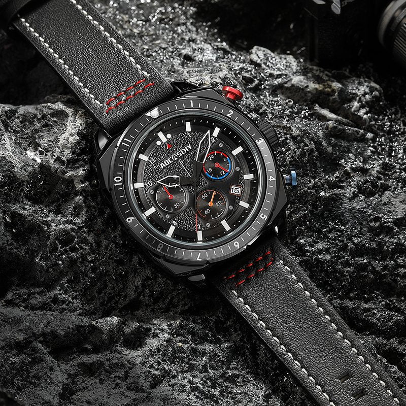 Luxe Sportchronograaf Quartz – Olsen & Olsen